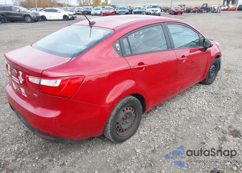 2013 Kia Rio Lx из США, поврежденный, VIN KNADM4A39D6243280